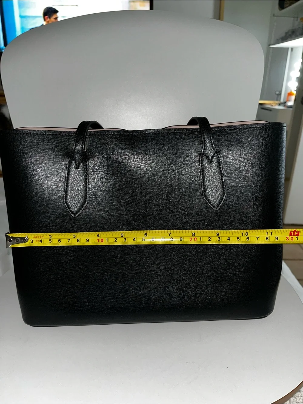 Kate Spade Classic Harper Black Leather Tote